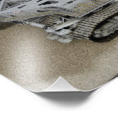 Een uitzicht van de kruipwagen foto afdruk (Hoek)