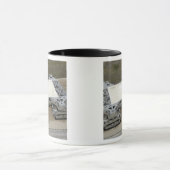 Een uitzicht van de kruipwagen mok (Midden)