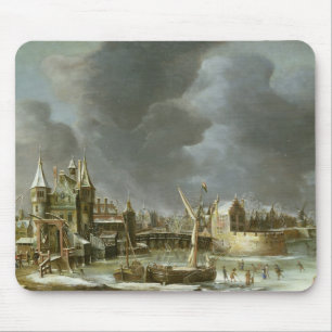 Een Uitzicht van de Reguliersport Muismat