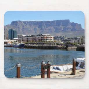 Een Uitzicht van de Tafelberg over de haven van Ka Muismat