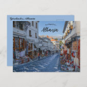 Een Uitzicht van een straat in het Briefkaart van  (Voorkant / Achterkant)