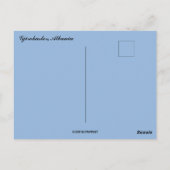 Een Uitzicht van een straat in het Briefkaart van  (Achterkant)