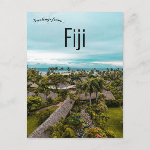 Een Uitzicht van Fiji Briefkaart