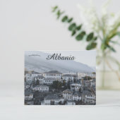 Een Uitzicht van Gjirokaster Albanië Briefkaart (Staand voorkant)