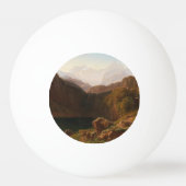 Een Uitzicht van Grossglockner uit Kals Pingpongballen (Achterkant)