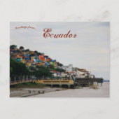Een Uitzicht van Guaiaquil Ecuador Briefkaart (Voorkant)
