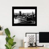 Een Uitzicht van het oog Poster (Thuiskantoor)