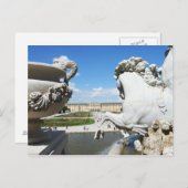 Een uitzicht van het Schonbrunn-paleis in Wenen, O Briefkaart (Voorkant / Achterkant)