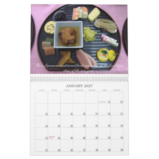 Een Uitzicht van Japan Kalender (Jan 2027)