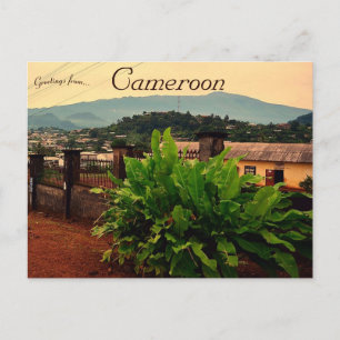 Een Uitzicht van Limbe Cameroon Briefkaart
