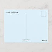 Een Uitzicht van Machu Picchu Briefkaart (Achterkant)