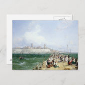 Een uitzicht van Margate van de Pijler, 1868 Briefkaart (Voorkant / Achterkant)