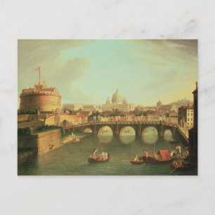 Een Uitzicht van Rome Briefkaart