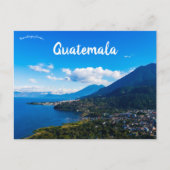 Een Uitzicht van San Juan La Laguna Guatemala Briefkaart (Voorkant)