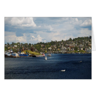 Een Uitzicht van Seattle...