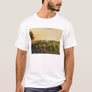 Een Uitzicht van Tapeley Park, Instow, Noord-Devon T-shirt