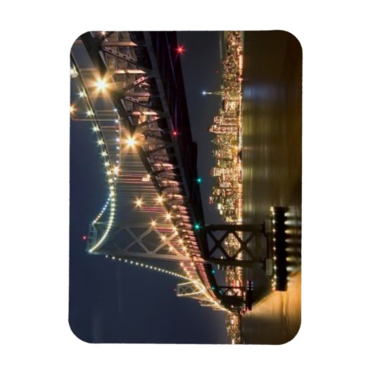 Een Uitzicht van Treasure Island Magneet (Verticaal)