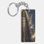 Een Uitzicht van Treasure Island Sleutelhanger (Voorkant Links)