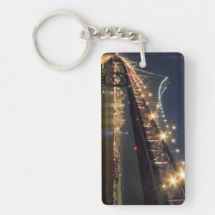 Een Uitzicht van Treasure Island Sleutelhanger