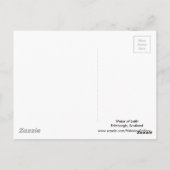 Een Uitzicht van Water van Leith Briefkaart (Achterkant)