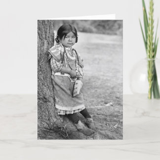 Een Umatilla meisje Kaart