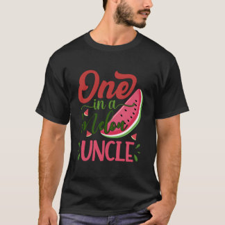 Een Uncle Watermeloen Familie Verjaardag Py T-shirt