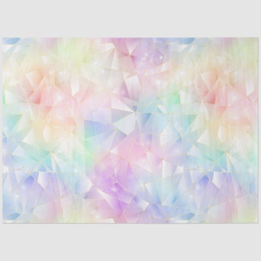 Een Unicorn Crystal Series Design 5 Tissuepapier (Voorkant)