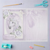 Een Unicorn Fantasy Series Design 2 Tissuepapier (Craft)