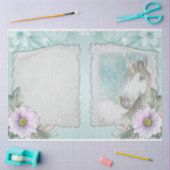 Een Unicorn Fantasy Series Design 4 Tissuepapier (Craft)