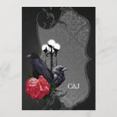 Een uniek huwelijk menu (Achterkant)