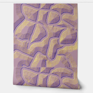 Een unieke reliëfkunst "Ratti_Creative_Arts" Wall Behang