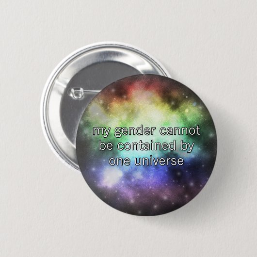 Eén universum Button (Voorkant /achterkant)