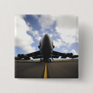 Een US Air Force-onderhoudspersoneel Vierkante Button 5,1 Cm