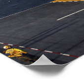 Een V-22 Osprey-vliegtuig bereidt zich voor op de  Poster (Hoek)