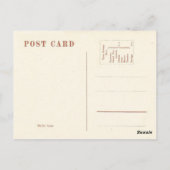 Een  vader briefkaart (Achterkant)