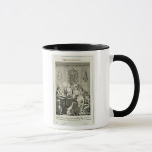 Een vader die door Candlelight voor zijn familie l Mok