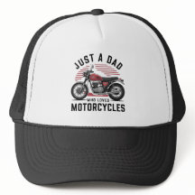 Een vader die van motorfietsen houdt