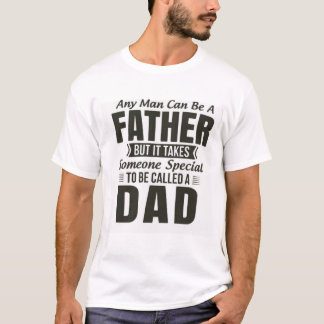Een vader iemand speciaal om papa te worden genoem t-shirt