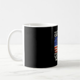 Een vader opa en veteraan vaderdag 4 juli koffiemok