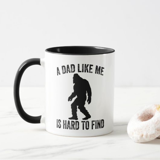 Een vader zoals ik is moeilijk te vinden Grappige Mok (Met donut)