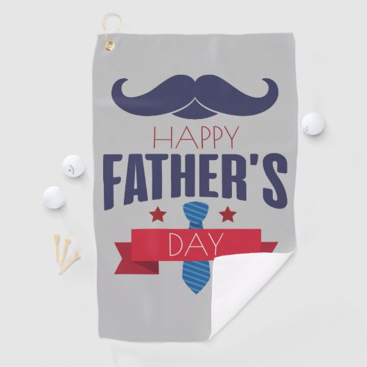 Een Vaderdag-cadeau dat blijft geven Golfhanddoek (Insitu)
