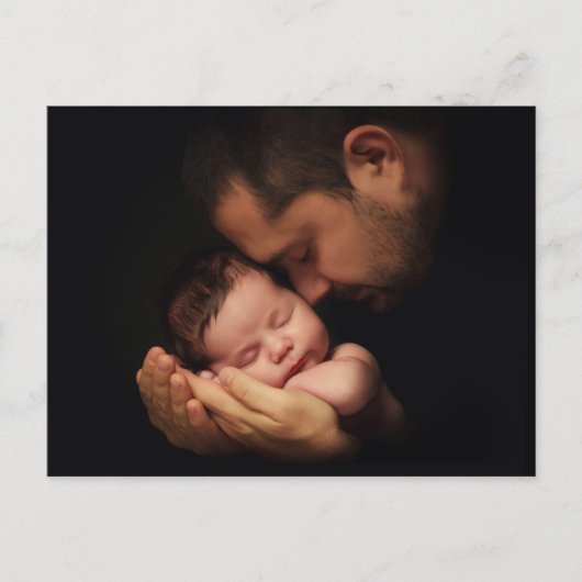 Een vaders liefde briefkaart (Voorkant)