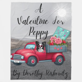 Een Valentijn voor Peppy Fleece Deken