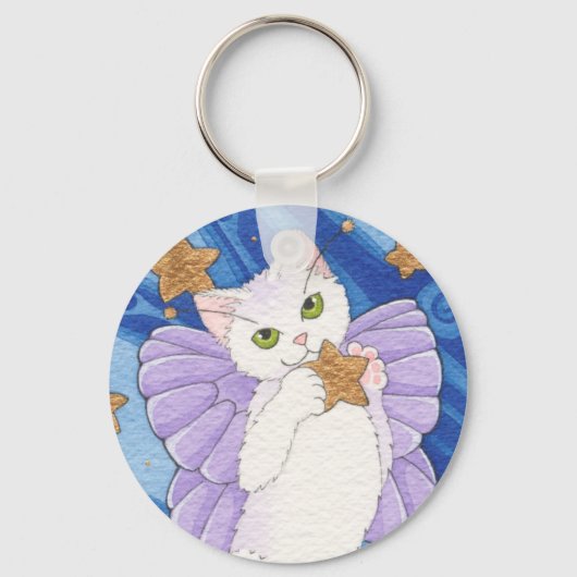 Een vallende ster vangen sleutelhanger (Voorkant)