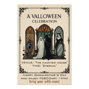 Een Valloween-viering Perfect Poster