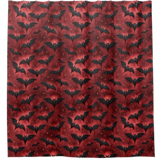 Een Vampier-achtig Serieontwerp 12 Douchegordijn (Voorkant)