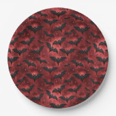 Een Vampier-achtig Serieontwerp 12 Papieren Bordje (Voorkant)