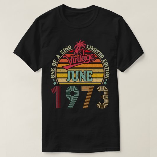 Een van de meest edities van juni 1973 t-shirt (Design voorkant)
