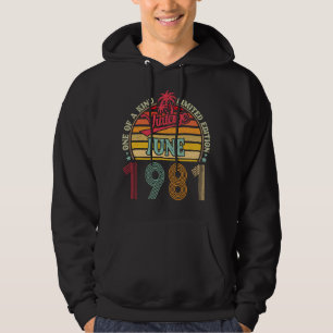 Een van de meest edities van juni 1981 hoodie