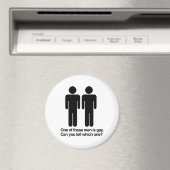 EEN VAN DEZE MANNEN IS HOMO KUN JE VERTELLEN WELKE MAGNEET (Insitu (Vaatwasser))